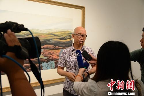 杨佴旻水墨画展巡回至南京 将筹备亚洲巡回展