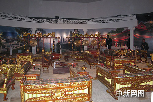 世界各地民族乐器展览亮相湖北省博物馆(图)