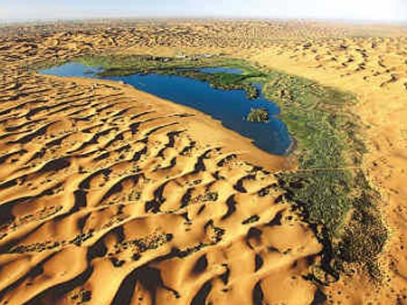 首个沙漠世界地质公园花落内蒙古阿拉善盟