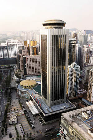 地标巡礼之深圳国贸大厦:中国第一开放高楼