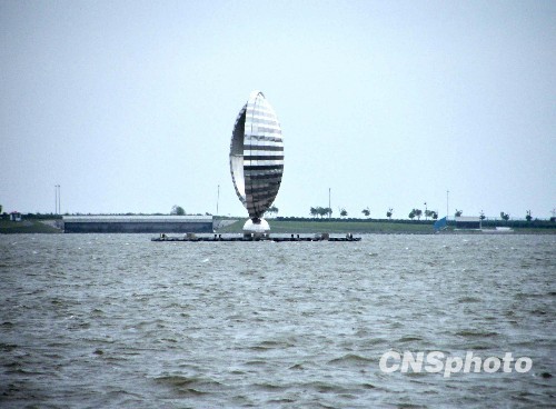 图:上海浦东临港新城建设迅速推进