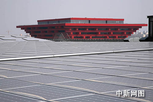 上海世博园区太阳能发电年发电量近500万度(图