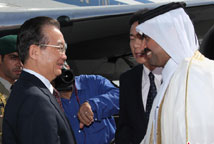 建交以来中国总理首访卡塔尔