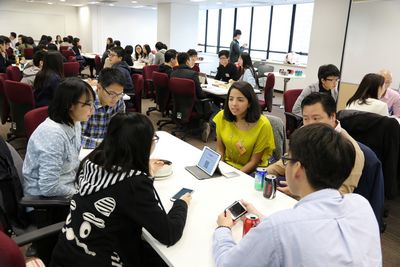 香港大学举办“速配约会”助港生创业（图）