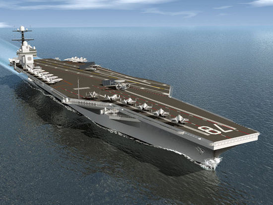 美军福特号航母结构建造已完成75% 明年将下