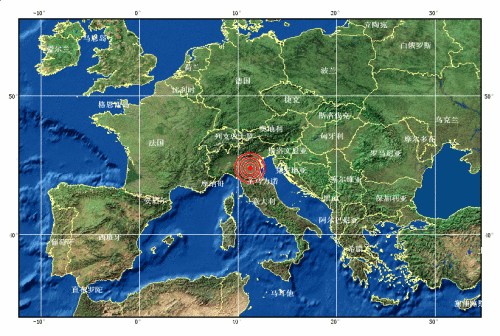 意大利博洛尼亚地震三死两伤恐慌人群涌上街头