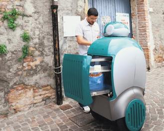 意大利研发垃圾车机器人可登门回收垃圾(图)
