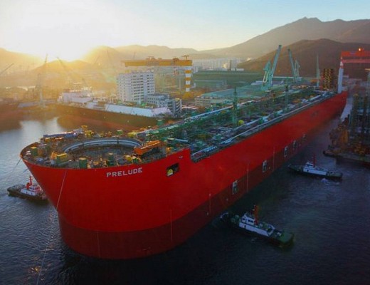 韩欲巨资建全球最大船 相当全球六航母总排水量