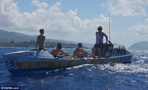 英大学生为慈善筹款 用50天从加州划船赴夏威夷