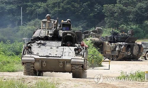 韩美联合军演正式启动 拟加强对朝监视(图)