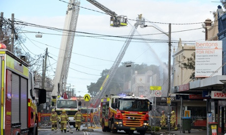 澳洲一便利店爆炸致3人失踪 包括一婴儿(图)
