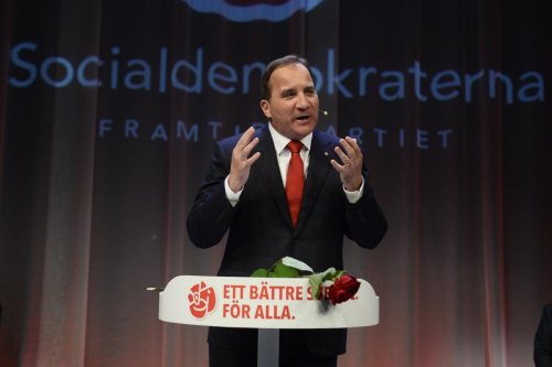 瑞典议会选举中左联盟获胜现任首相辞职（图）