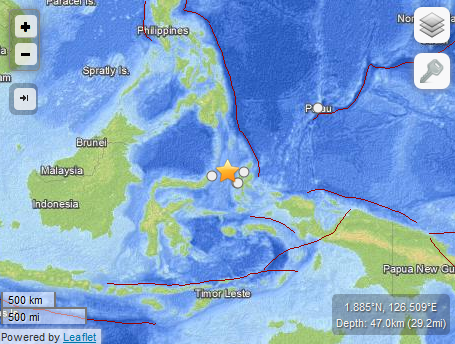 印尼7.3级强震已发海啸预警 系火山地震多发国