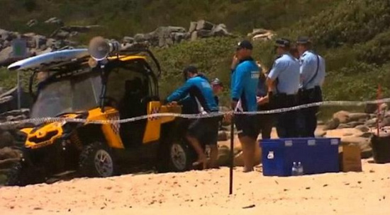 澳大利亚海滩发现婴儿尸体：被深埋在沙坑中(图)