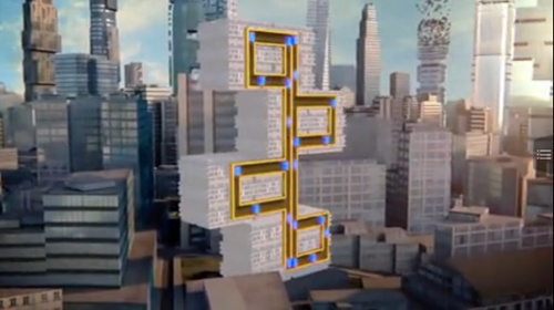 未来电梯长这样：带你不同建筑间水平运动（图）