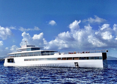 乔布斯价值1.2亿美元游艇现身加勒比海（图）