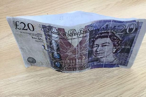 英国出现最山寨假币 警方呼吁民众提高警惕(图)