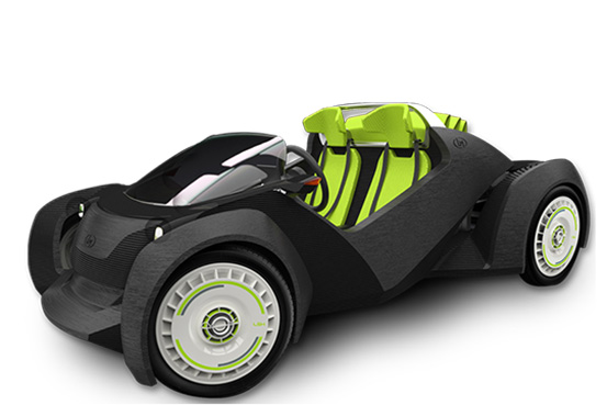 美国公司推出3D打印电动汽车 有望年内开售(图)