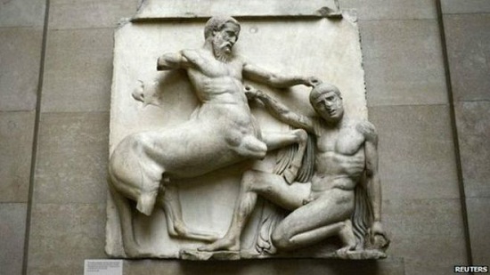 希腊放弃跟英国打官司索回帕特农神庙历史雕塑