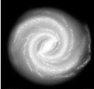 银河系3D“自拍照”出炉：星星点点散落星际尘埃
