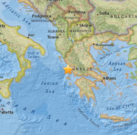 希腊6.5级地震致2死4伤灾区道路和建筑物受损