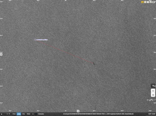卫星在埃航客机失事水域附近观测到水面浮油