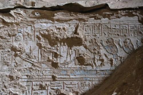 开罗现古埃及第19王朝墓穴 绘有众神壁画颜色鲜艳