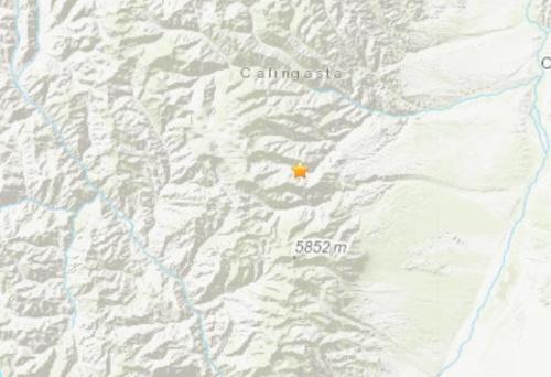 阿根廷西部发生5.6级地震震源深度102.3公里
