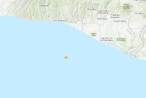 萨尔瓦多南部海域发生6.6级地震震源深度65.1公里