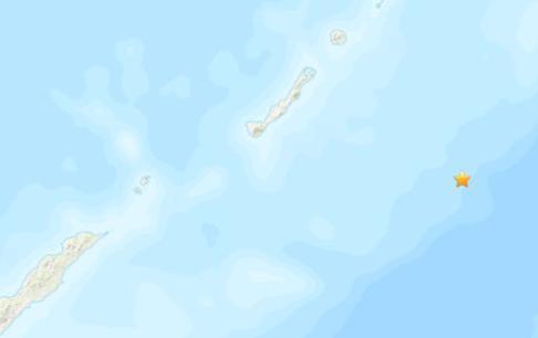 美国地质勘探局：千岛群岛附近海域发生5.2级地震 