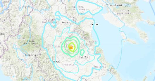 希腊发生5.6级地震震源深度10千米