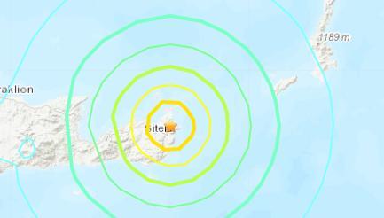 希腊克里特岛发生6.4级地震震源深度10千米