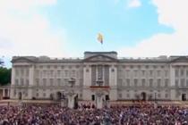 英女王93岁生日庆典在伦敦举行
