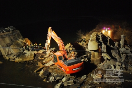 黑龙江绥棱县通报废桥坍塌情况 为安全生产事