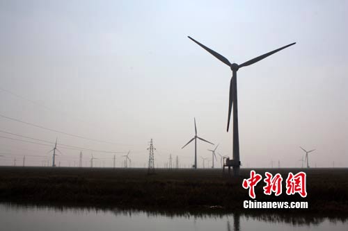 江苏大丰沿海风电发展总容量将达1000万千瓦