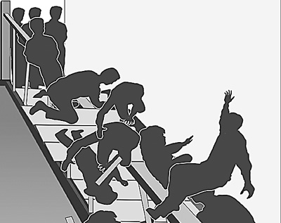 新疆小学踩踏事故调查:学生拥挤压坏楼梯扶手