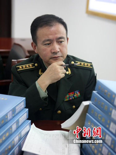 军队审计干部汪锡广:国防经费的守门员