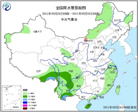 中国大部气温回升 长江中下游地区干旱持续或