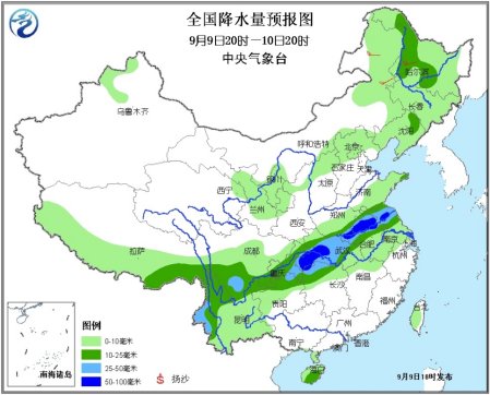 西藏云南等地持续阴雨天气江汉黄淮部分地区暴雨