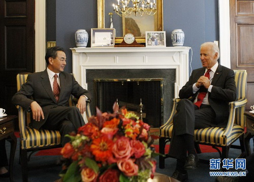 美副总统拜登称中国发展符合美国和世界利益
