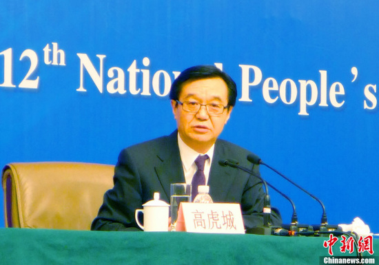 商务部长高虎城:中国已成120多国的第一贸易大国