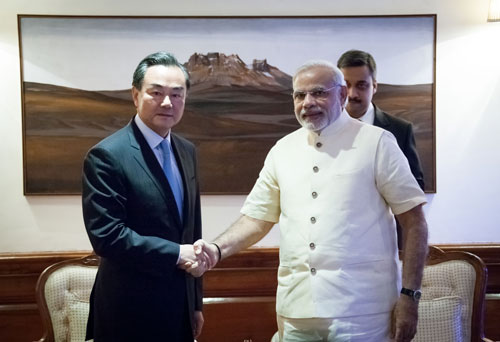 印度总理莫迪会见王毅称对中国怀有友好感情