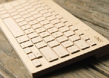 木制键盘(图)