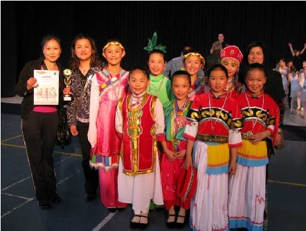 匈牙利华人舞蹈队参加全国锦标赛荣获佳绩(图
