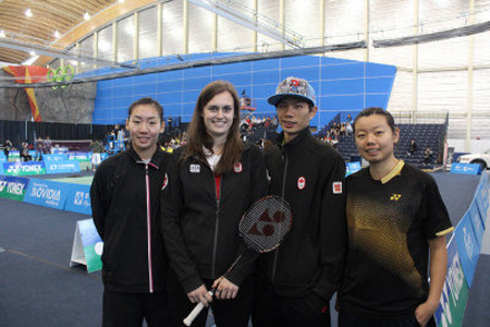 加拿大3华裔角逐奥运羽毛球赛 盼冲刺夺牌