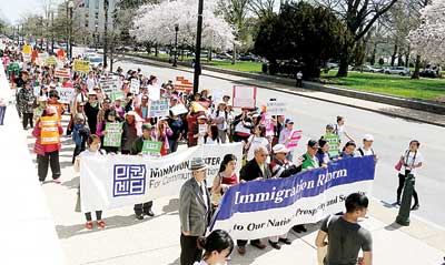 美国亲属移民修正案进入关键期 华裔众议员力