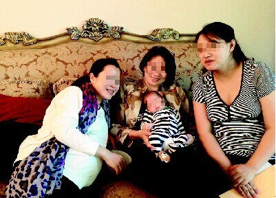 中国侨网温哥华和列治文非居民产妇人数五年里翻三番，图为在加拿大的华裔产妇。（加拿大《世界日报》）