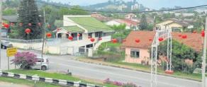 中国侨网亚沙新村将如往年般张挂灯笼。（马来西亚南洋网）