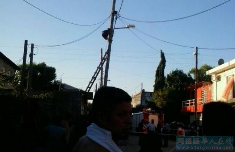 阿根廷一男子疑为华人超市修理供电不幸触电身亡
