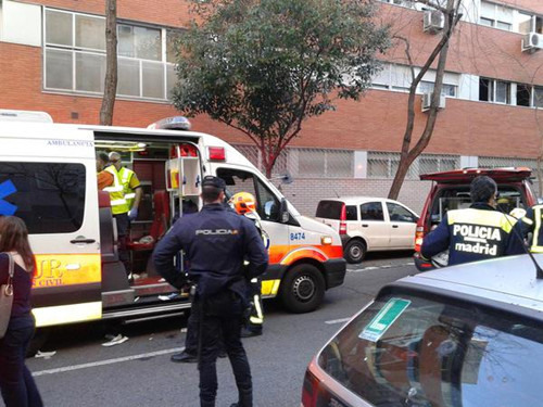 马德里一华人家中发生火灾一老人和2小孩受重伤